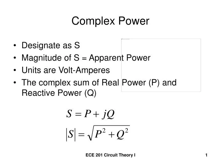 complex power