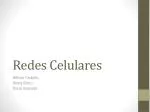 Redes Celulares - slide 1