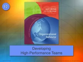 Developing High-Performance Teams