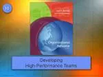 Developing High-Performance Teams - slide 1