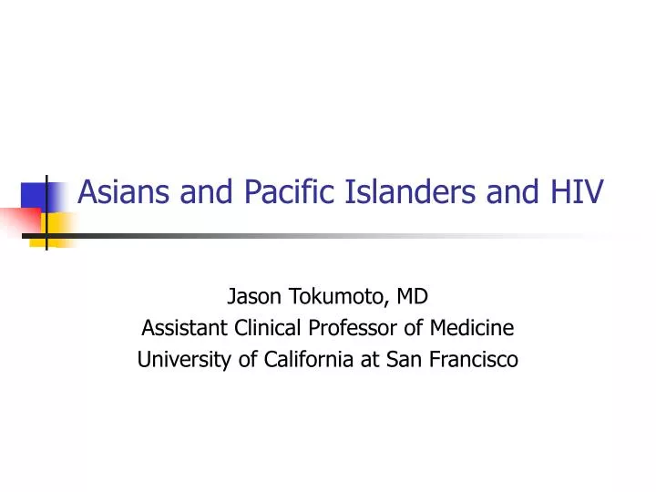 asians and pacific islanders and hiv