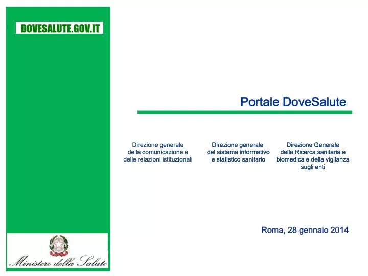 portale dovesalute