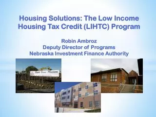 LIHTC Program: The Details