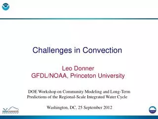 Challenges in Convection