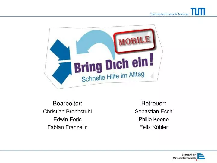 bearbeiter christian brennstuhl edwin foris fabian franzelin