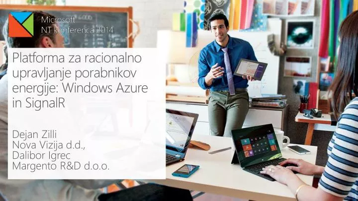 platforma za racionalno upravljanje porabnikov energije windows azure in signalr