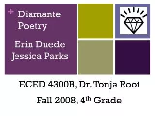 Diamante Poetry