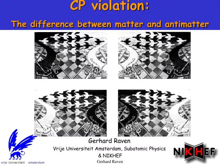 cp violation the difference between matter and antimatter