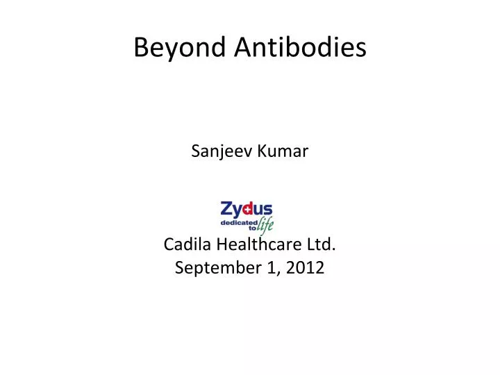 beyond antibodies