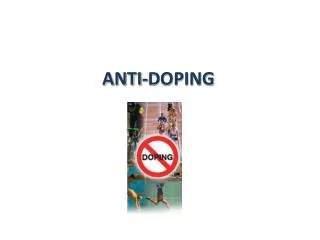 anti doping
