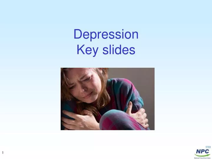 depression key slides