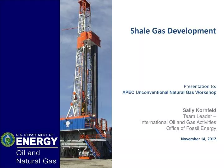 shale gas development