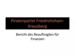 Piratenpartei Friedrichshain-Kreuzberg