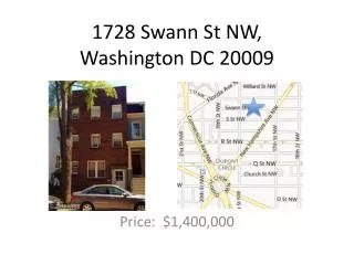 1728 Swann St NW, Washington DC 20009