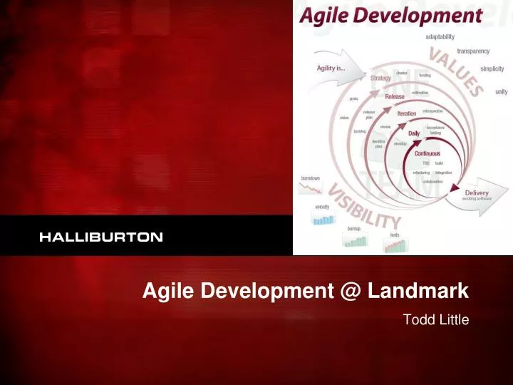 agile development @ landmark