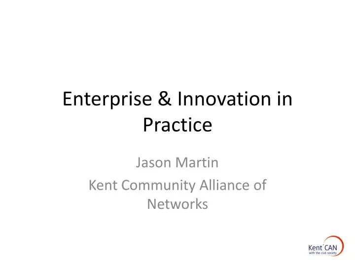 enterprise innovation in practice