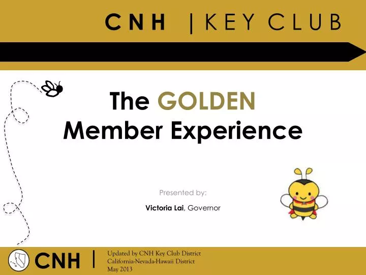 the golden member experience