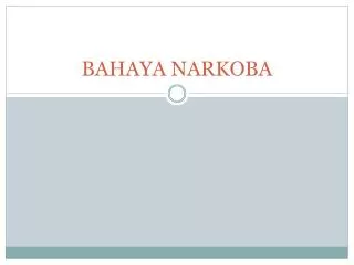 bahaya narkoba