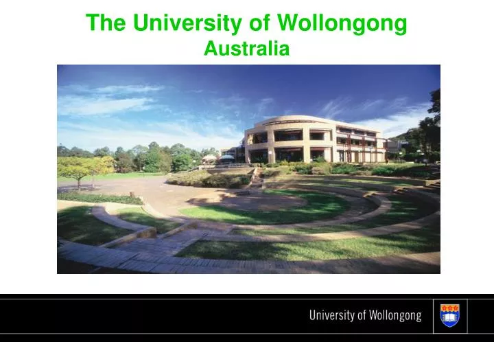 Critical analysis - University of Wollongong – UOW