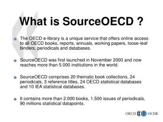 What is SourceOECD ?