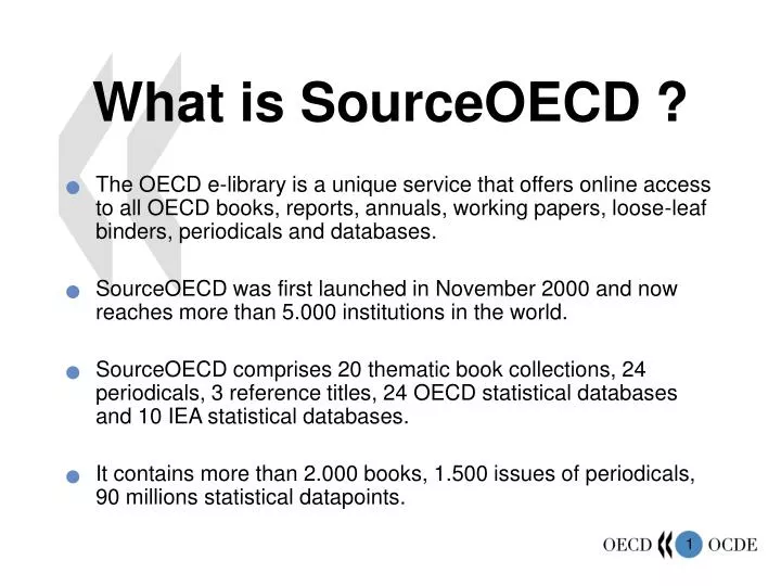 what is sourceoecd