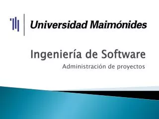 ingenier a de software