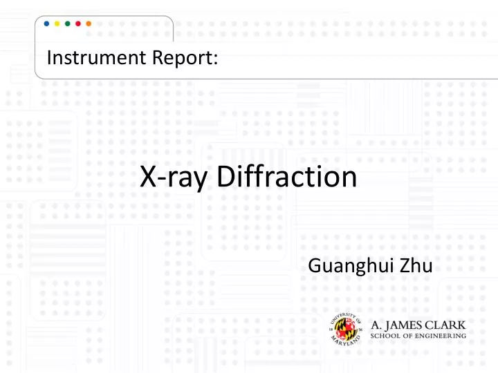 x ray diffraction