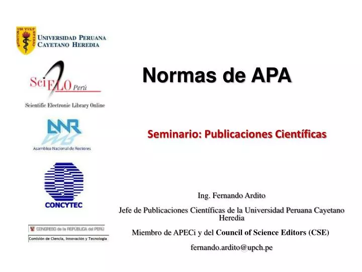 normas de apa