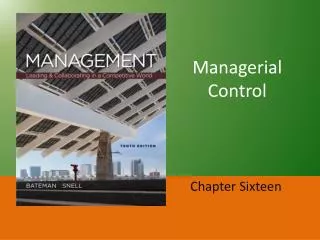 Managerial Control