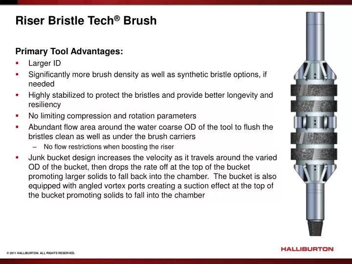 riser bristle tech brush