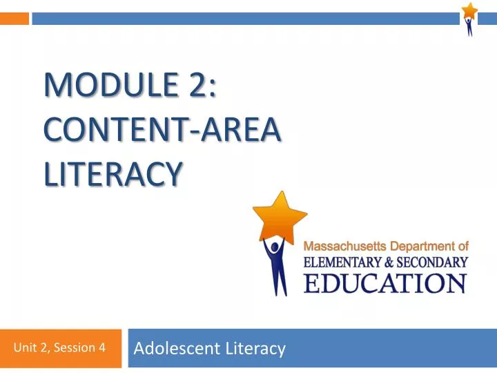 module 2 content area literacy