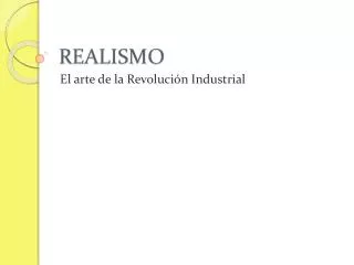 realismo