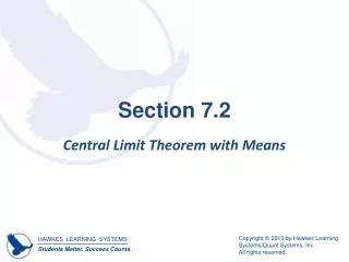 Section 7.2