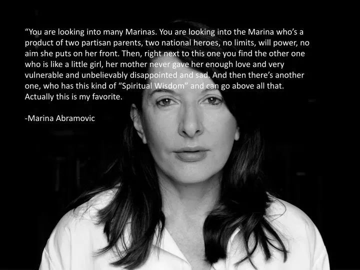 marina abramovi