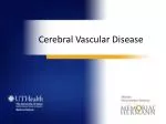 Cerebral Vascular Disease - slide 1