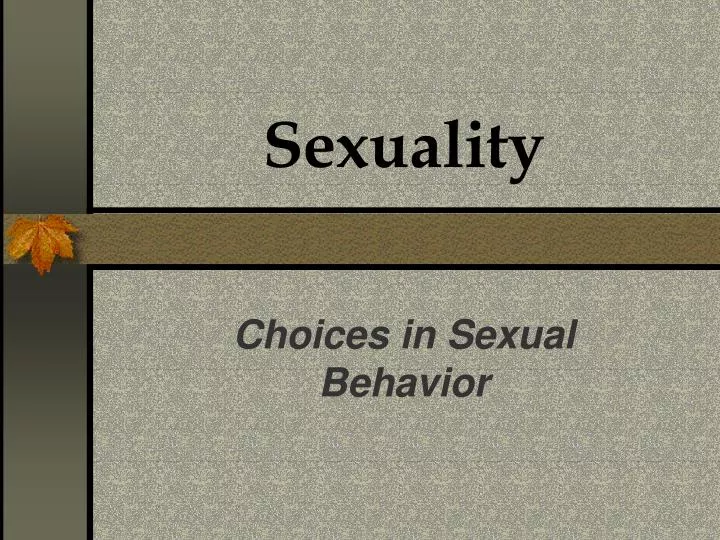 Ppt Sexuality Powerpoint Presentation Free Download Id2938967 3056