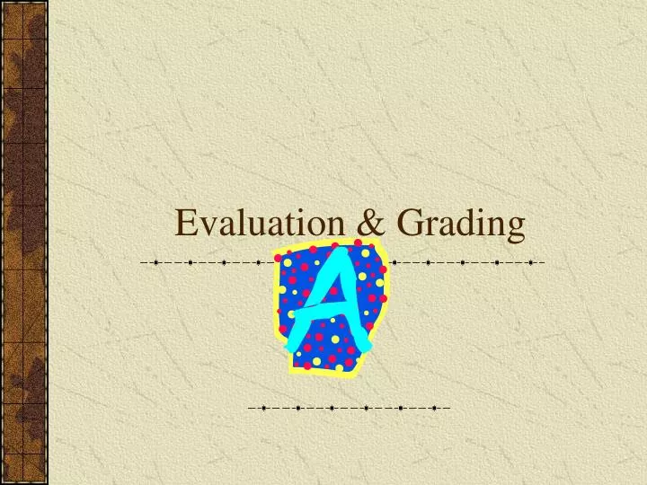 evaluation grading