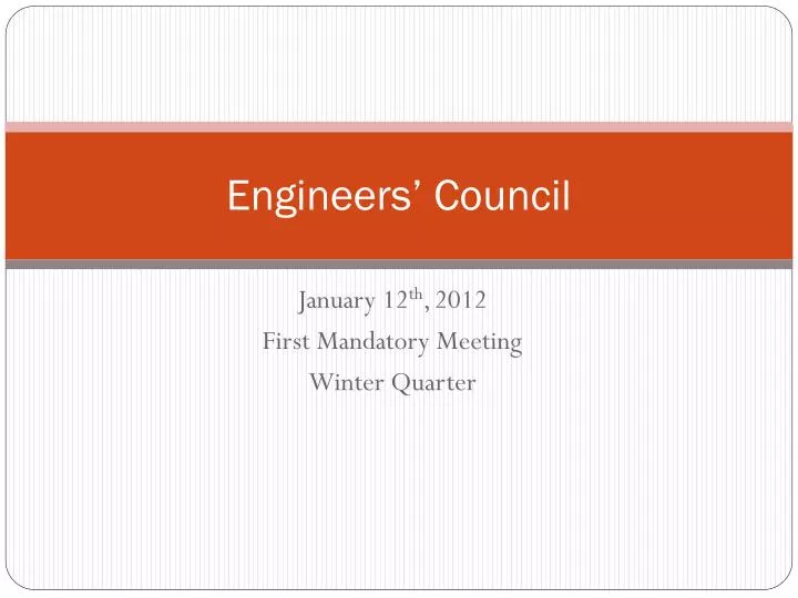 engineers council
