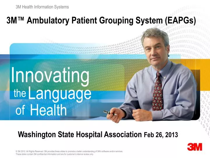 3m ambulatory patient grouping system eapgs