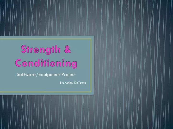 strength conditioning