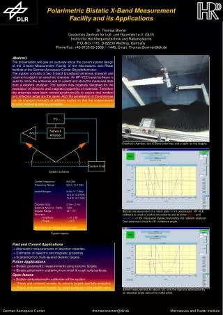 Polarimetric Bistatic X-Band Measurement Facility and its Applications
