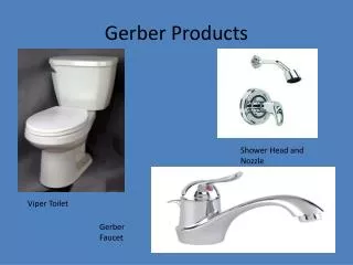 Gerber Products