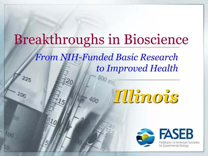 breakthroughs in bioscience