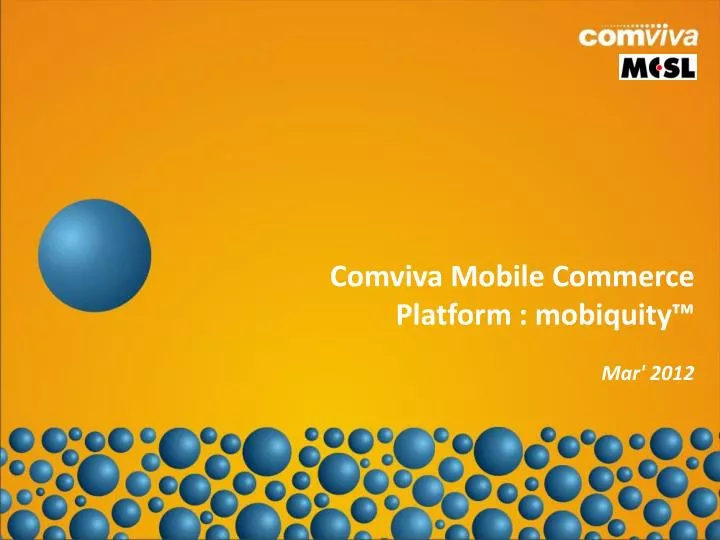 comviva mobile commerce platform mobiquity mar 2012
