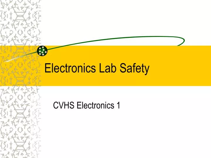 electronics lab safety