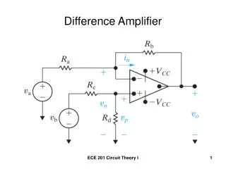 Difference Amplifier