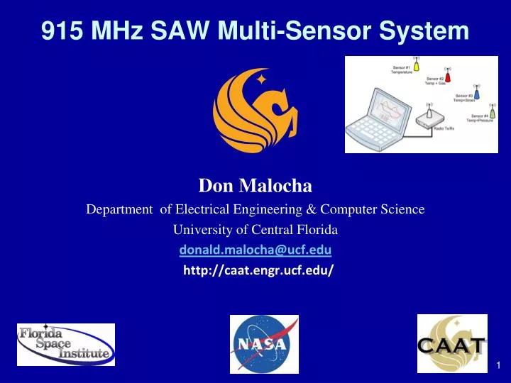 915 mhz saw multi sensor system