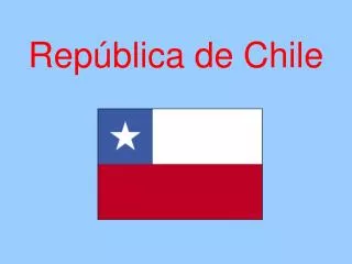 rep blica de chile