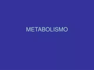metabolismo