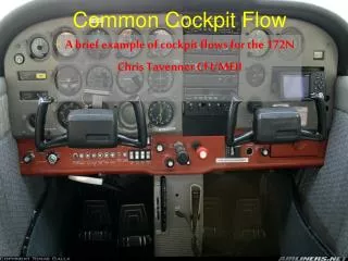Common Cockpit Flow